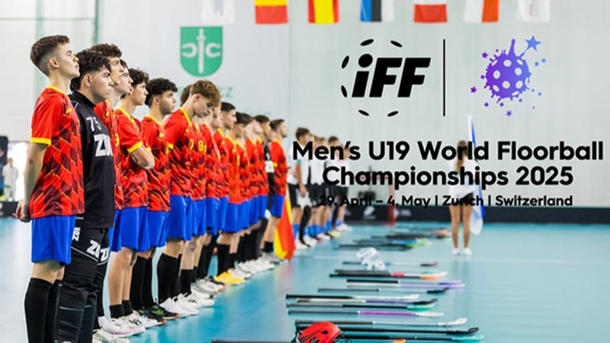 Concentración de la Selección Española Sub19 Masculina de Floorball